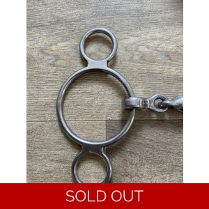 2 ring Waterford snaffle. Used. 5.75”. Good condition.