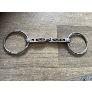 Copper Roller loosering snaffle 5.5”. Used.  VGC