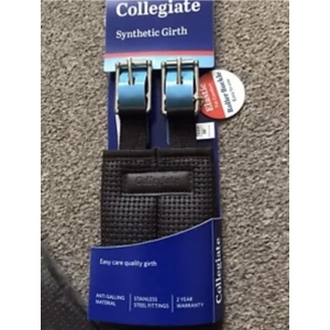 Collegiate Straight long waffle elastic girth. 56”. BNWT