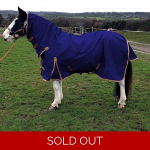 Sheldon full neck no fill turnout. 600D rip stop. 5ft9. Navy.