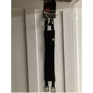 Kincaide black cushion web dressage girth. 26”. BNWT