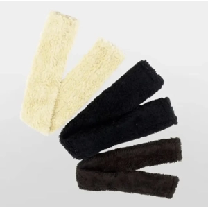 Cameo Equestrian Girth Sleeve. Black or Cream.