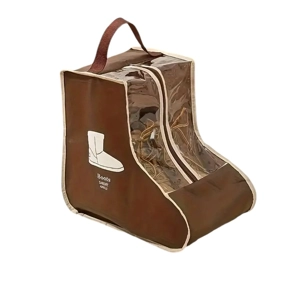 Short or Long boot bags. Brown or Cream. Good value for money.