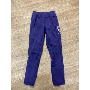 Cameo purple riding tights. Approx age 5 yrs 22”. Preowned but good condition.