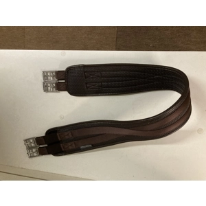 Hy Equestrian Waffle girth. Elasticated both ends. Preowned. Immaculate. Brown 44”