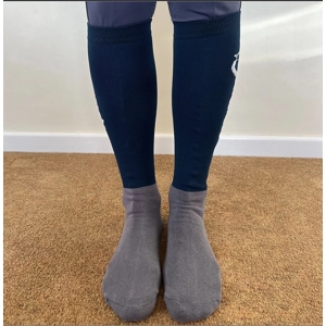Equestre sport socks. Blue. Size UK 4-8
