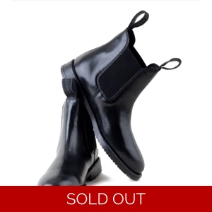 Rhinegold classic jodphur boots. Black. Various sizes.