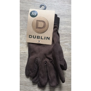 Dublin track cotton pimple palm gloves