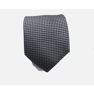 Adults black/white checkered patterned tie.  Showing/formal wear