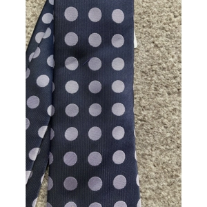 Equetech Adults Navy tie with Lilac spots.  BNWOT.