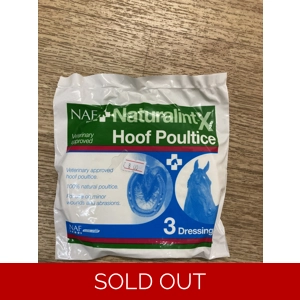 Naturalintex First aid hoof poultice.  3 pack