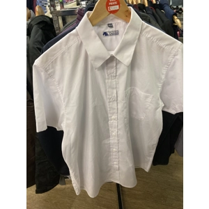 Dublin ladies double vent white showing shirt.  Size UK 16. Preowned.