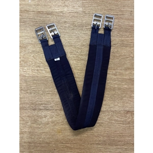 Navy nylon padded girth. 34”. Preowned. Used once.