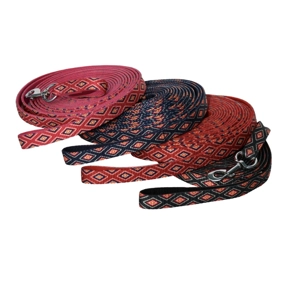 Rhinegold Diamond Lunge line/Rope/Rein in Raspberry. BNWT. 8m.