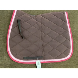 Hy Sport quilted saddlepad in brown. BNWT