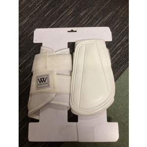 Woof wear brushing boots. White Small. Shop soiled