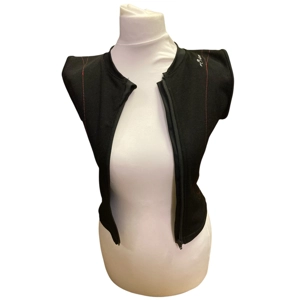Fouganza riding back protector, lightweight preowned age approximately 6 to 8 years