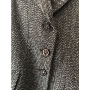 Caldene Maids Southwold Blue Tweed jacket. 26” BNWT