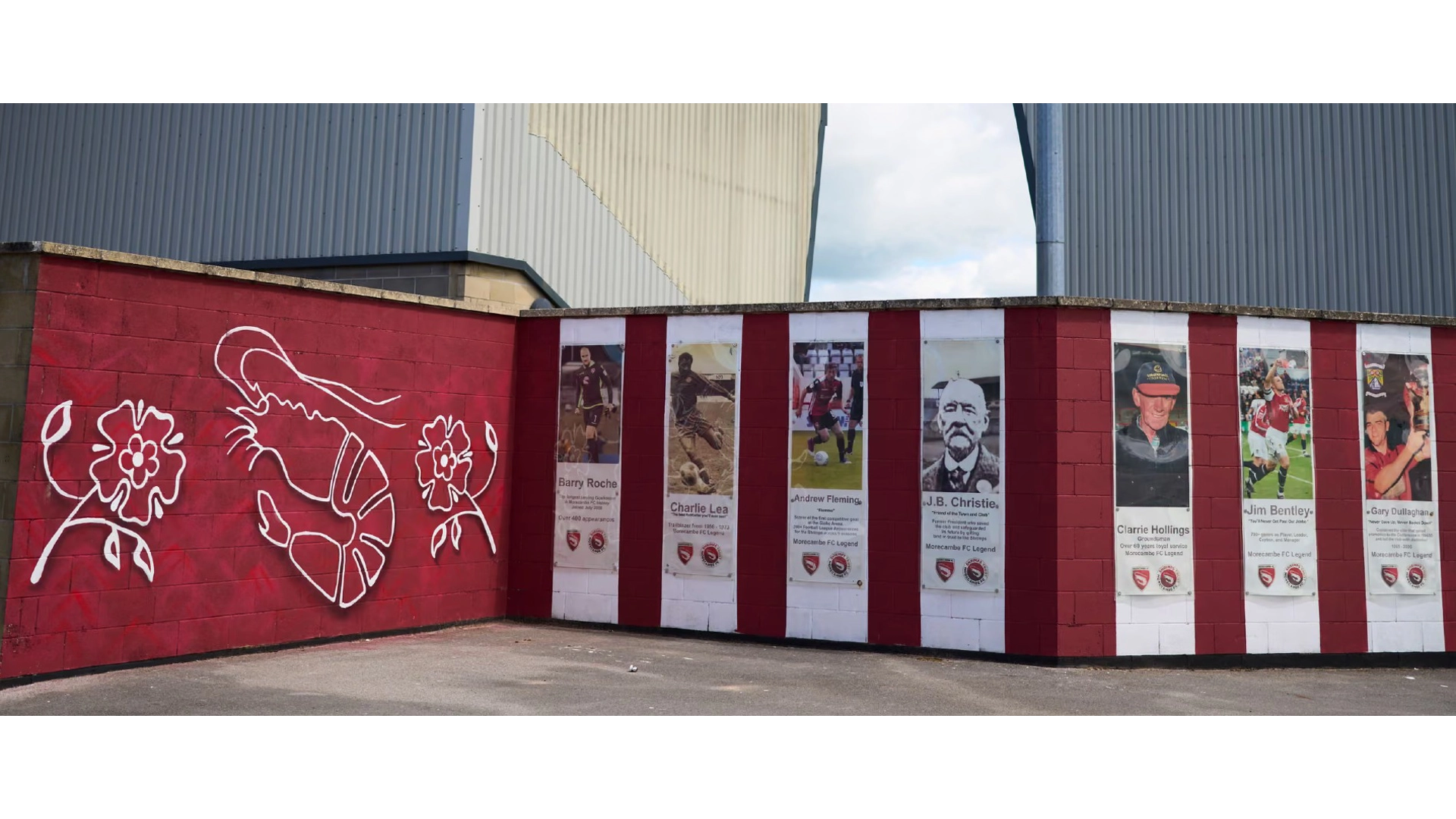 Shrimps Trust Legends Wall