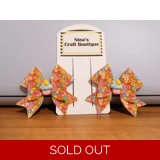 Cupcake & Sweets Hair Bow Set