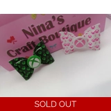 Xbox Hair Bow Set