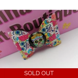 Day Of The Dead Single Hair Bow