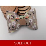 Star Wars Grogu Single Hair Bow