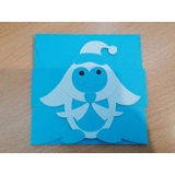 Christmas Penguin Gift Card/Money Wallet