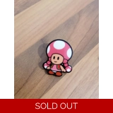 Supermario Big Toadette Single Pin Badge