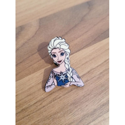 Disney Frozen Elsa Face Single Pin Badge Disney Frozen Elsa Face Single Pin Badge