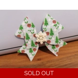 Christmas Single Hair Bow