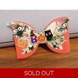 Halloween Single Hair Bow