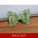 Grinch Single Hair Bow
