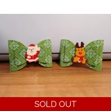 Christmas Hair Bow Set