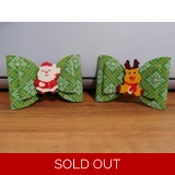 Christmas Hair Bow Set