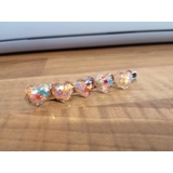 Hearts Hair Clip