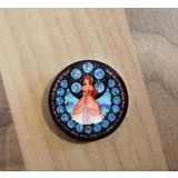Disney Little Mermaid Round Single Pin..