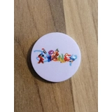 Disney Friends Round Single Pin Badge