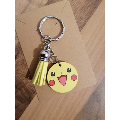 Pikachu Sublimated Keyring Pikachu Sublimated Keyring