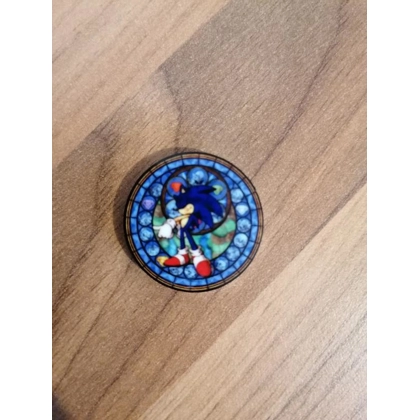 Sonic the Hedgehog Sonic Round Single Pin Badge Sonic the Hedgehog Sonic Round Single Pin Badge