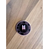 BTS K-POP Round Pin Badge