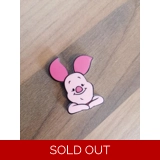 Disney Piglet Face Single Pin Badge