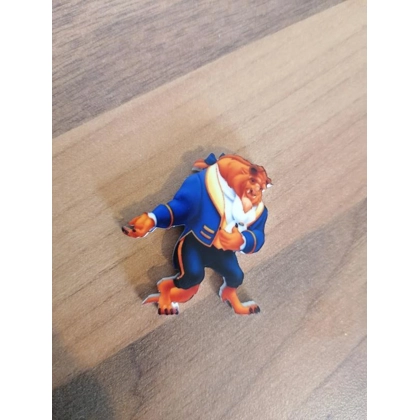 Disney Beauty & Beast ( Beast ) Single Pin Badge