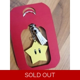 Super Mario Super Star Sublimated Keyr..
