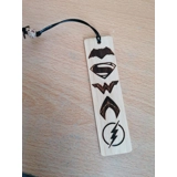 DC Laser Engraved Bookmark