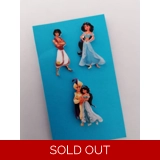Disney Aladdin & Jasmine 3 Piece Pin B..