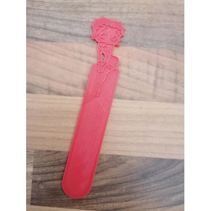 Betty Boop 3D Printed Bookmark Betty Boop 3D Printed Bookmark