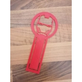 Marvel Iron Man 3D Printed Bookmark