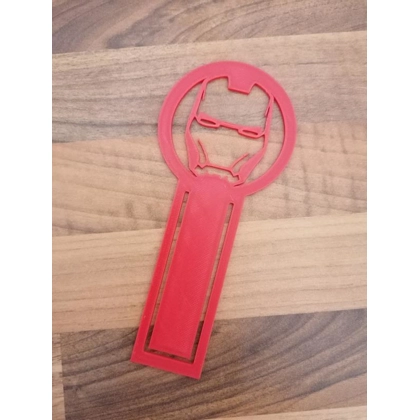 Marvel Iron Man 3D Printed Bookmark Marvel Iron Man 3D Printed Bookmark