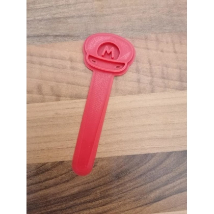 Super Mario 3D Printed Bookmark Super Mario 3D Printed Bookmark